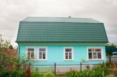 Металлочерепица Grand Line Classic GreenCoat Pural Зеленый мох RAL 6020